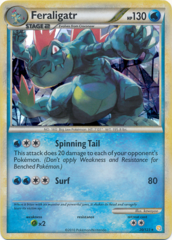 Feraligatr 20/123 Cracked Ice Holo Promo - HGSS Collection Exclusive